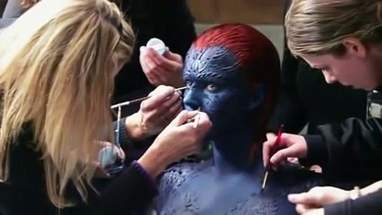 X-Men First Class MakeUp Jennifer Lawrence_Mystique