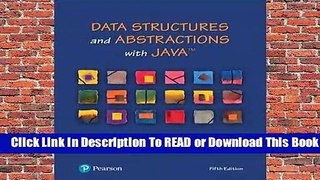 [Read] Data Structures and Abstractions with Java  For Online