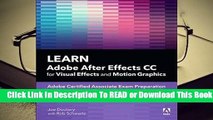 Online Learn Adobe After Effects CC for Visual Effects and Motion Graphics  For Online