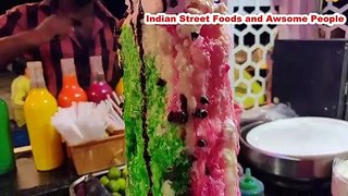 Biggest Tasty Gola - Indian Street Food Big Ice Cream Gola - Summer Best Street Food India