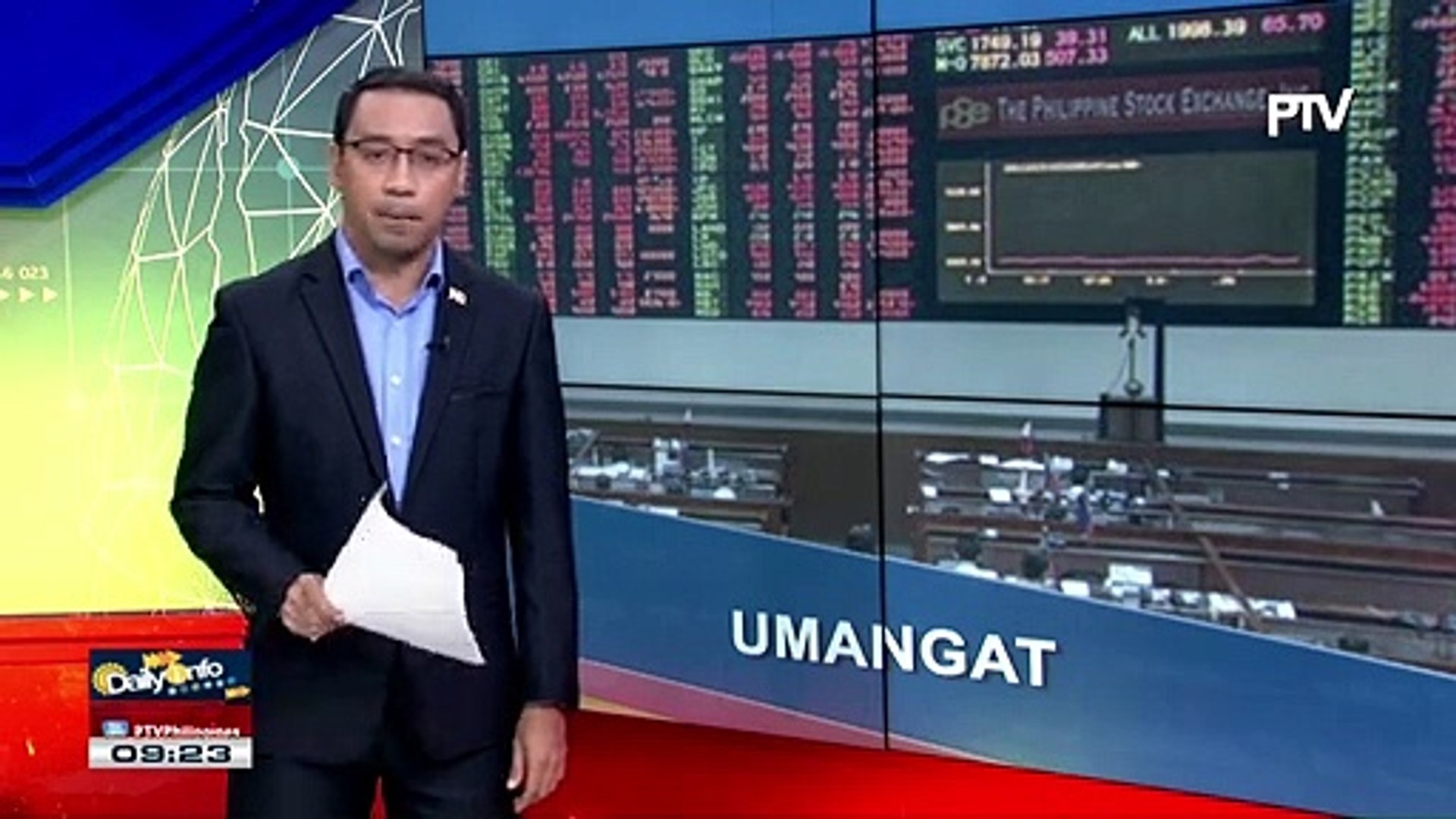 ⁣Philippine stock market, umangat