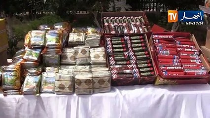 وهران: حجز أزيد من 100 ألف كيس شمة مقلدة و 1920 وحدة من الشاربون