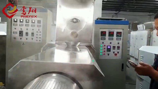 Fish feed production line Floating Food Making Machine extruder | Jinan Phenix Machinery ®