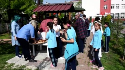 Öğrencilere ve veliler 'Köyüm Okulda' projesi ile köy özlemlerini gideriyor