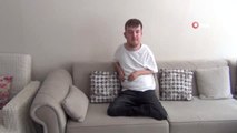 Yüzde 98 engelli bulunan inşaat mühendisi genç: 