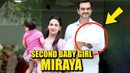 Esha Deol's Second Baby Girl FIRST VIDEO Outside Hospital With Husband Bharat Ta