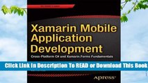 Online Xamarin Mobile Application Development: Cross-Platform C# and Xamarin.Forms Fundamentals