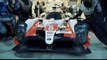 Toyota celebra su pole en Le Mans