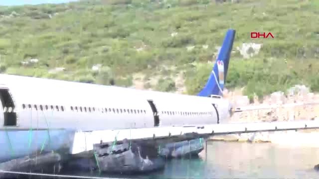 EDİRNE DEV YOLCU UÇAĞI SAROS KÖRFEZİ'NDE BATIRILACAK-1