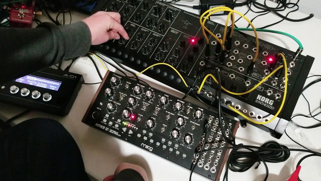 Korg MS20 Moog M32 Noodle