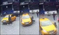 Taksici, yolda yürüyen genç kızı ezdi