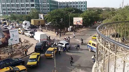Manifestants de Arr Li Nu Bokk à Fass