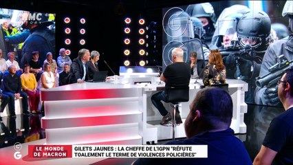 Le monde de Macron : Gilets jaunes, la cheffe de l'IGPN "réfute totalement le terme de violences policières" - 14/06
