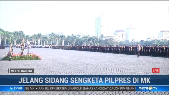 32 Ribu Personel TNI-Polri Siap Amankan Gedung MK