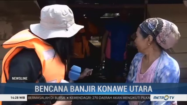 Evakuasi Korban Banjir Konawe Utara Terus Dilakukan