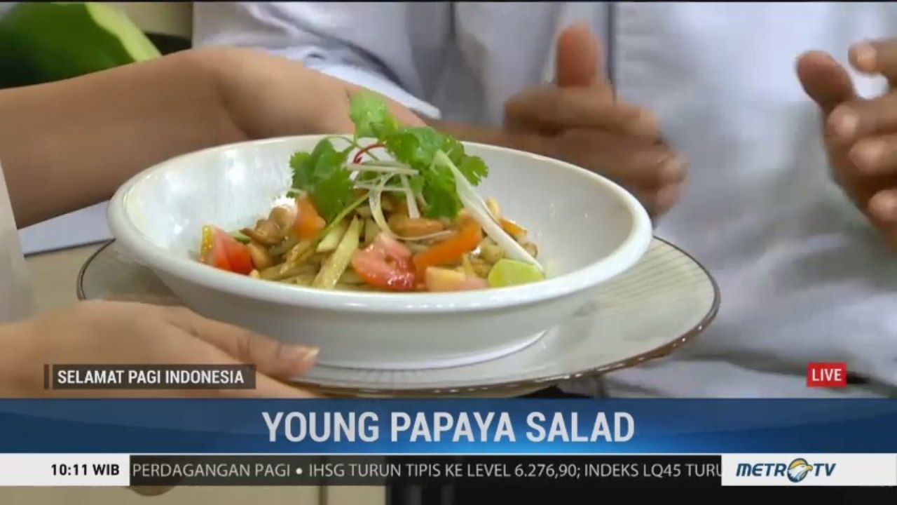 Resep Young Papaya Salad