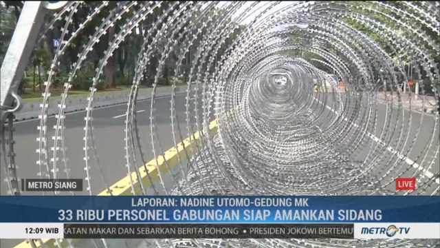 33 Ribu Personel Gabungan Amankan Sidang PHPU di MK