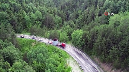 Kartpostallık Görüntü Oluşturan Sis Havadan Görüntülendi