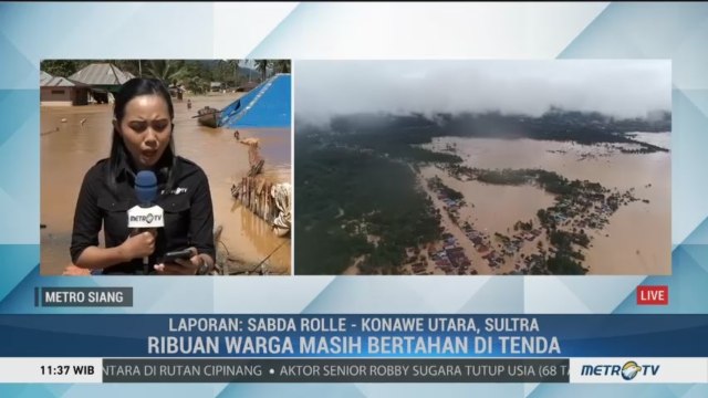 Pengungsi Banjir Konawe Utara Butuh Selimut