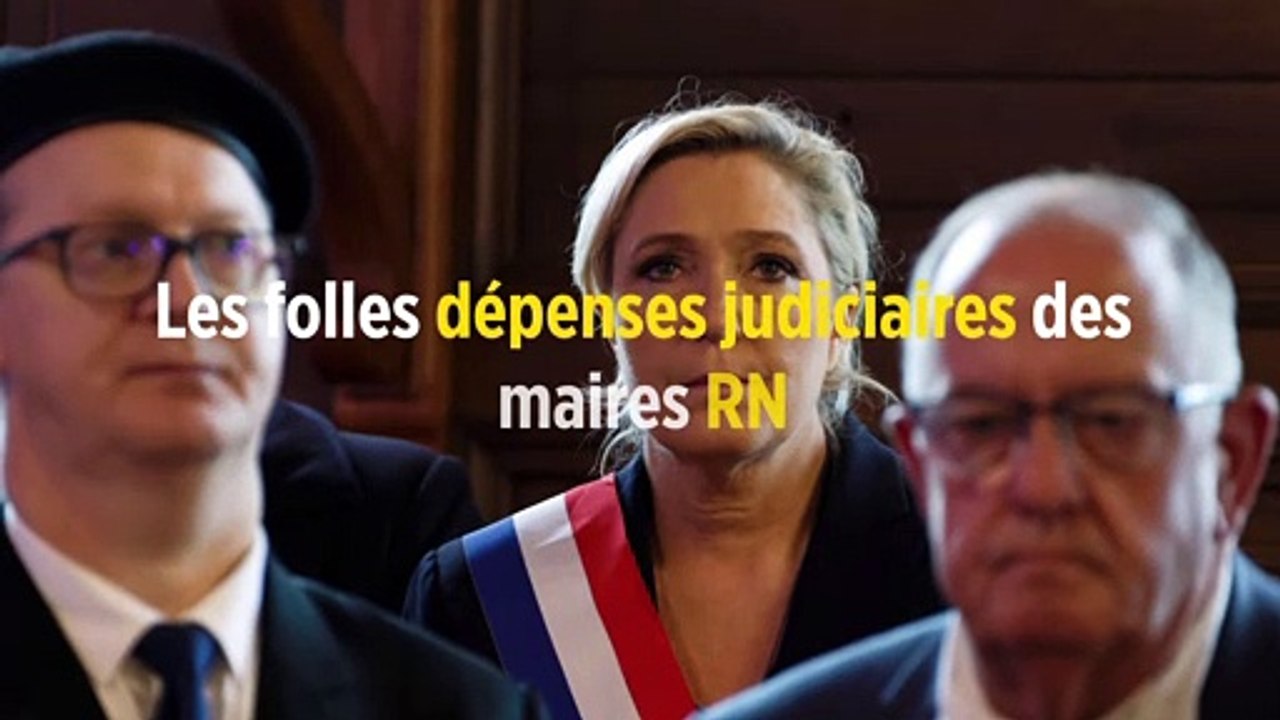 Les folles dépenses judiciaires des maires RN
