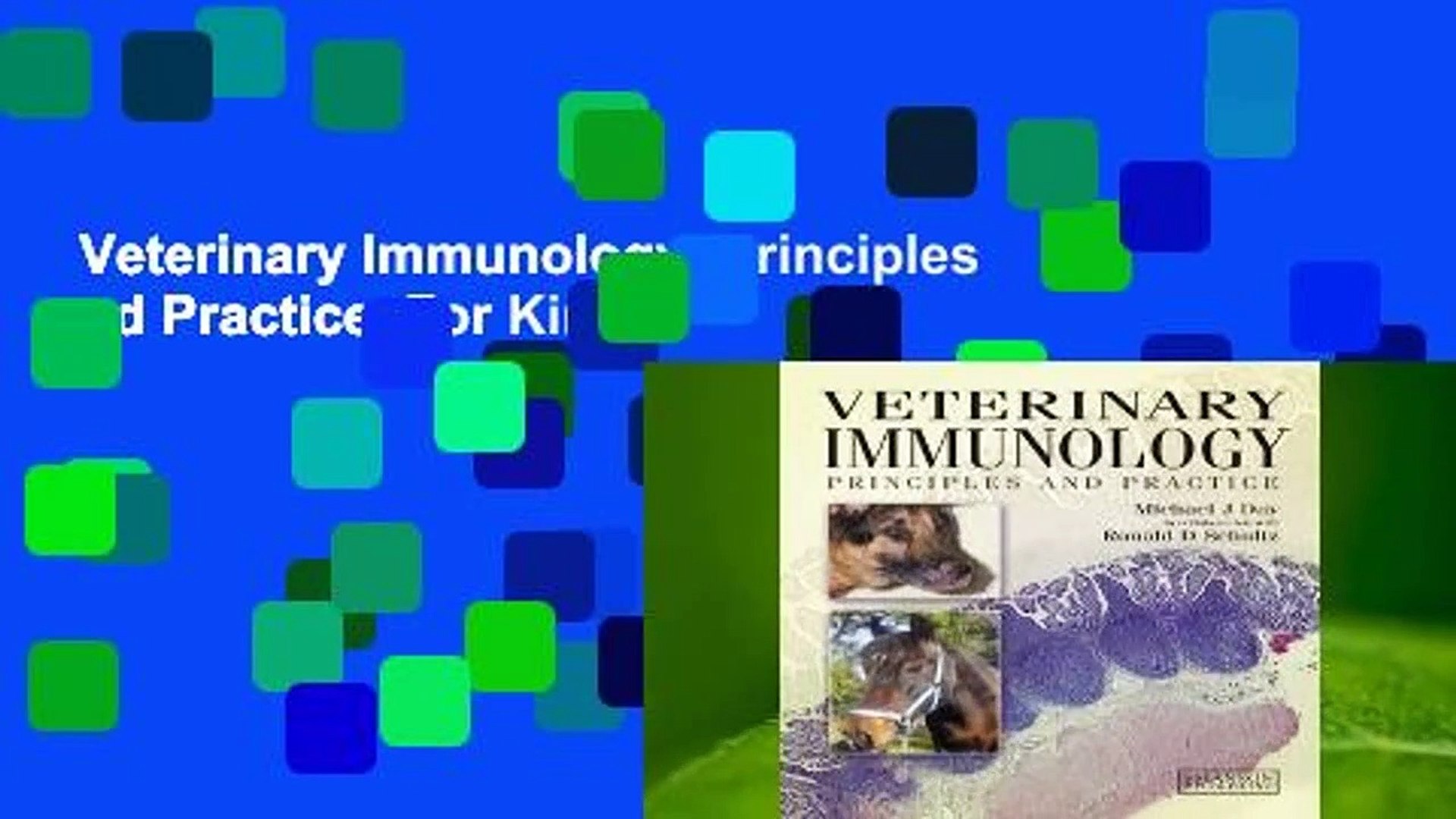 ⁣Veterinary Immunology: Principles and Practice  For Kindle