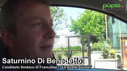 Francolise (CE) - In giro col candidato sindaco Saturnino Di Benedetto (23.05.19)