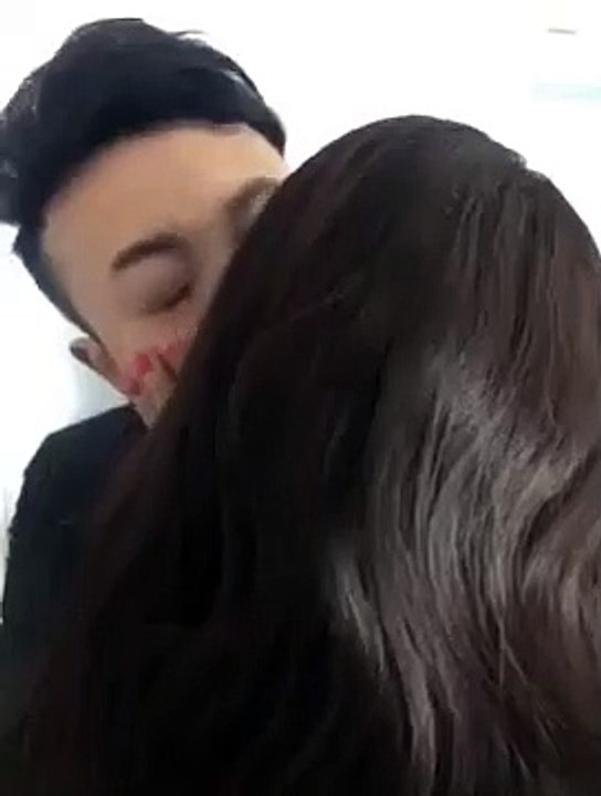 Hot kiss..funy