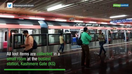 What happens to the things you lose on the Delhi Metro?