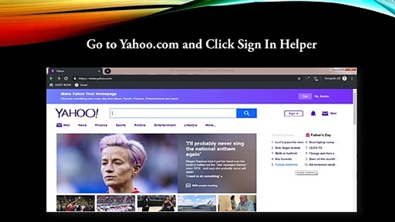 Recover Yahoo Email Password