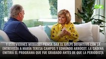 El durísimo vídeo con María Teresa Campos y Bigote Arrocet: “¡Bertín Osborne está llorando!”