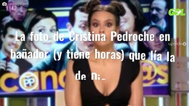 La foto de Cristina Pedroche en bañador (y tiene horas) que lía la de Dios