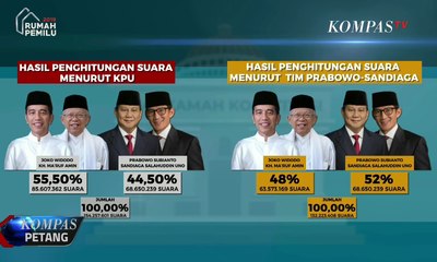 Beda Perolehan Suara Versi Prabowo-Sandi dan KPU dalam sidang MK