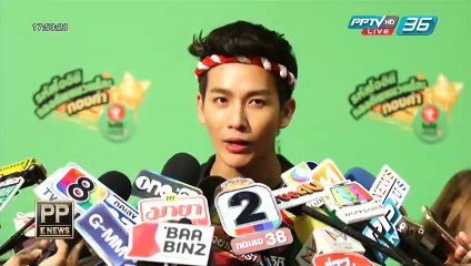 "โบว์ แวนด้า" เดินสายรับรางวัลแทน "ปอ ทฤษฏี" 24 ก.พ. 59 (2/2)