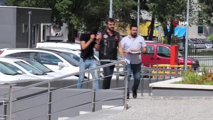 Uyuşturucu haplarla yakalanan genç adliyeye sevk edildi