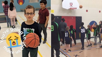 Raptors Fan With Autism Scores Basket Thanks To Teammates