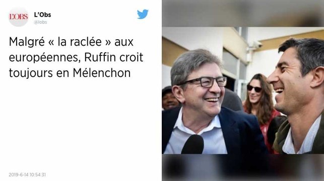 Pour François Ruffin, Jean-Luc Mélenchon « a remis la gauche sur ses deux jambes »