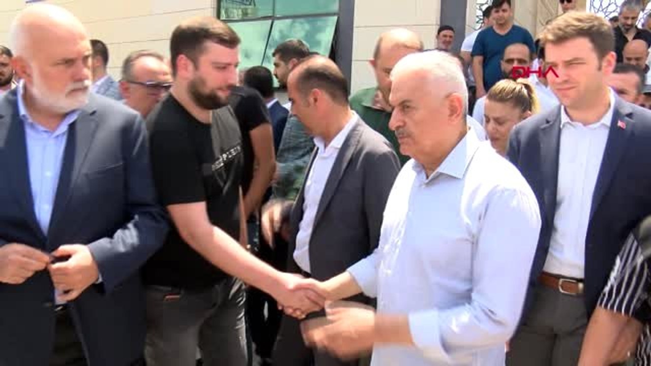 İSTANBUL- BİNALİ YILDIRIM TUZLA'DA CUMA NAMAZI ÇIKIŞI AÇIKLAMA YAPTI