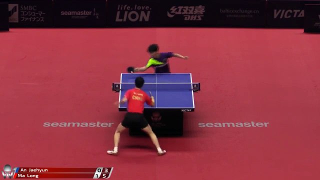 Ma Long vs An Jaehyun | 2019 ITTF Japan Open Highlights (R32)