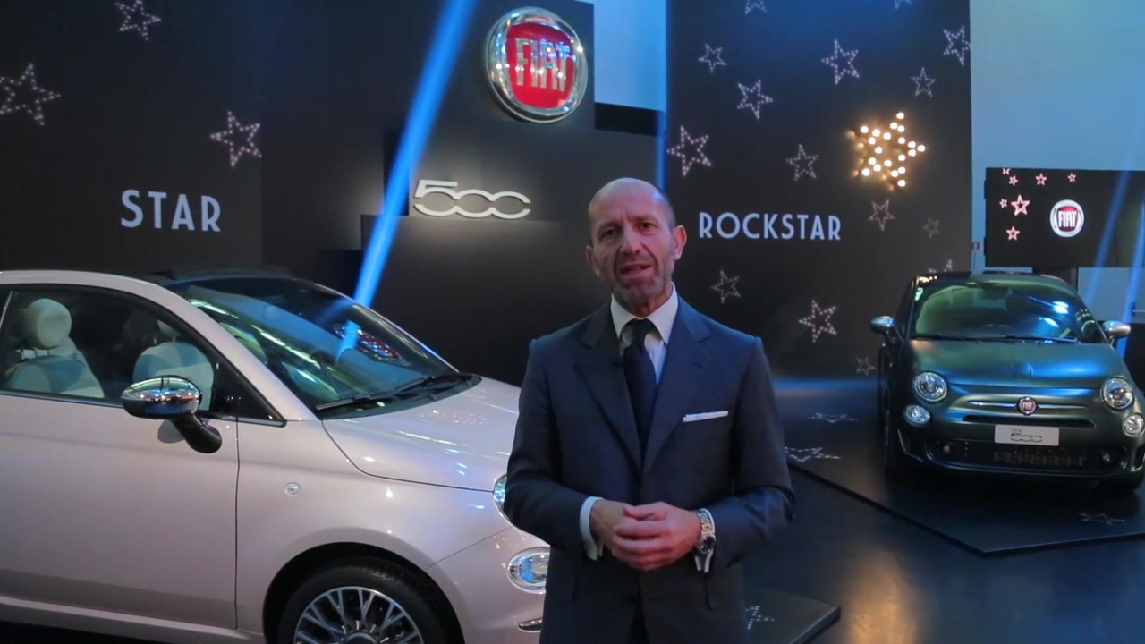 Fiat 500 Star e 500 Rockstar - Intervista a Luca Napolitano, Head of EMEA Fiat and Abarth brands