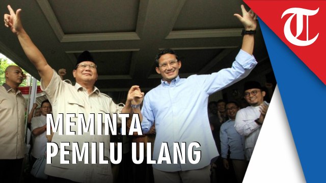 Tim Hukum Sebut Suara Prabowo-Sandi 52 Persen, Jokowi-Ma'ruf 48 Persen dan Minta 01 Didiskualifikasi