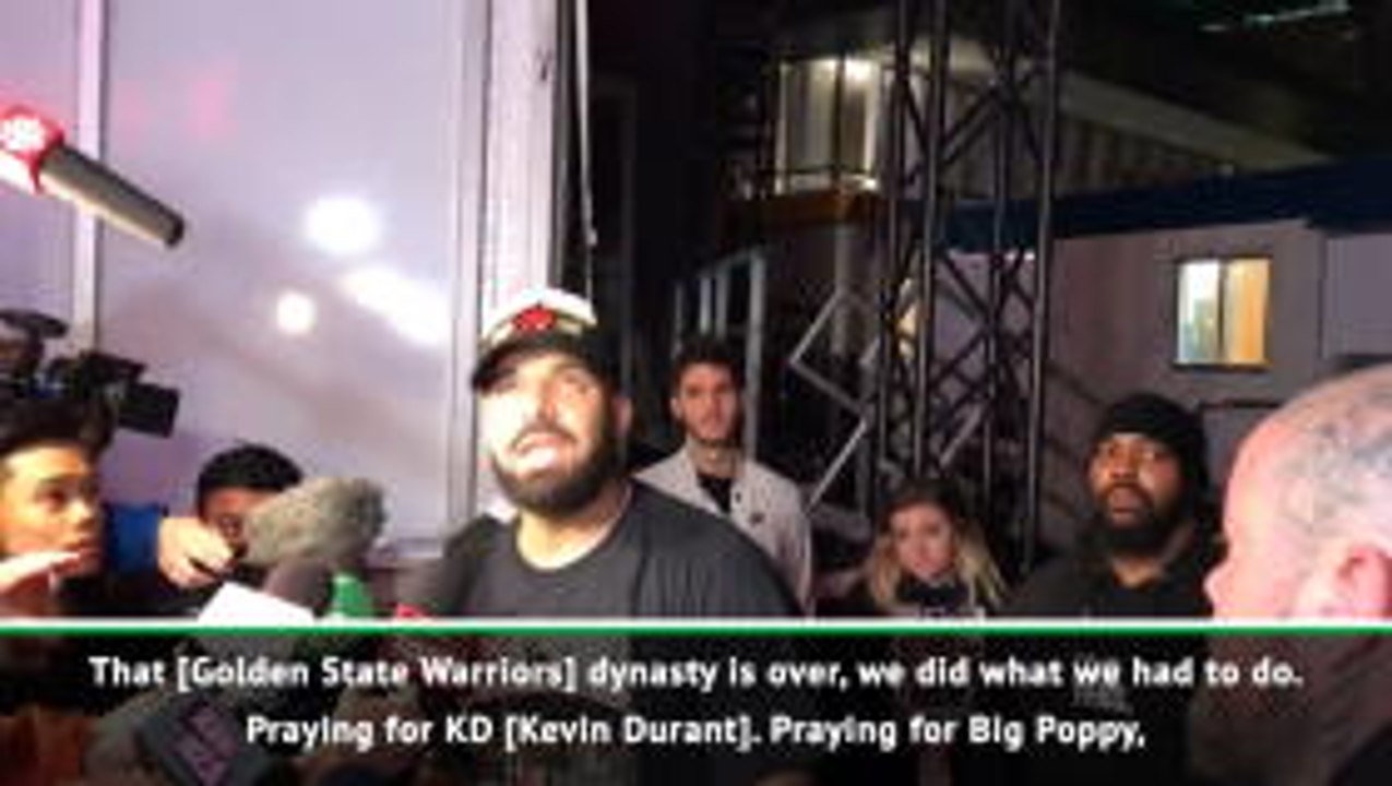 'This is poetic!' Drake on Raptors' historic Championship win