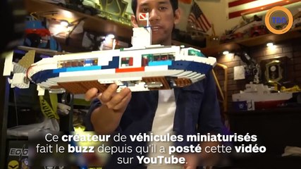 Deux sous-marins miniatures en LEGO qui tirent des missiles fascinent les internautes !