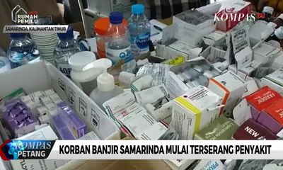 Korban Banjir Samarinda Mulai Terserang Penyakit