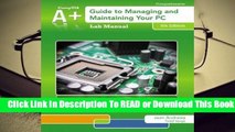 Full E-book Lab Manual for Andrews' A  Guide to Managing & Maintaining Your Pc, 8th  For Full