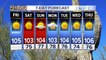 FORECAST: Extreme heat eases up