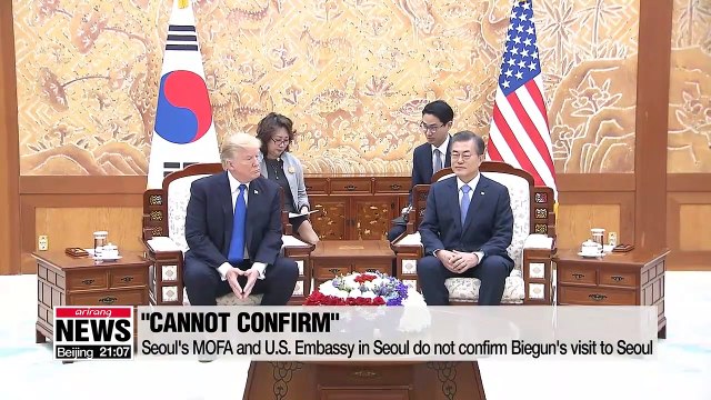 Washington's nuclear envoy Stephen Biegun to be in Seoul on June 24: Source