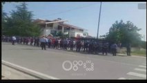 RTV Ora - Rama pritet me protesta në Patos