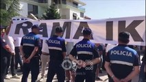 RTV Ora - Kryeministri Rama pritet me protesta në Patos