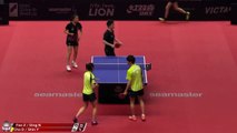 Fan Zhendong/Ding Ning vs Cho Daeseong/Shin Yubin | 2019 ITTF Japan Open Highlights (1/4)