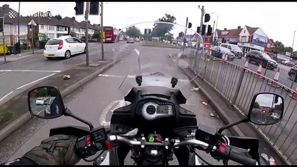 'You f****** b******!' Birmingham driver runs red light while on the phone